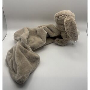 Jellycat Cream Bashful Bunny Plush Baby Lovey Security Soother Blanket